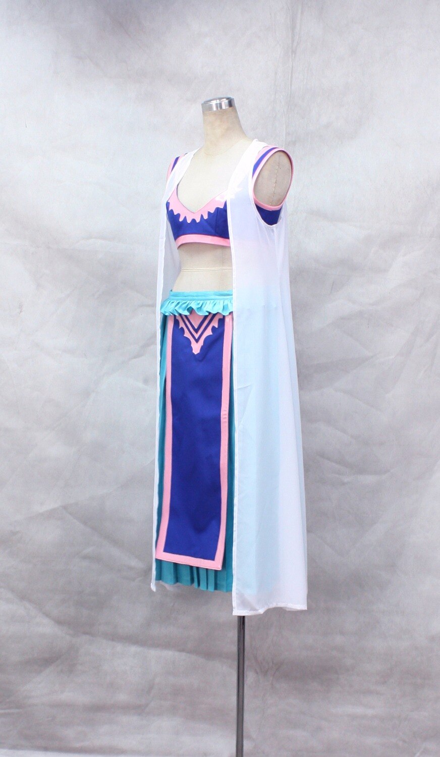 Een Stuk Prinses Van De Alabasta Koninkrijk Nefeltari Vivi Cosplay Kostuum