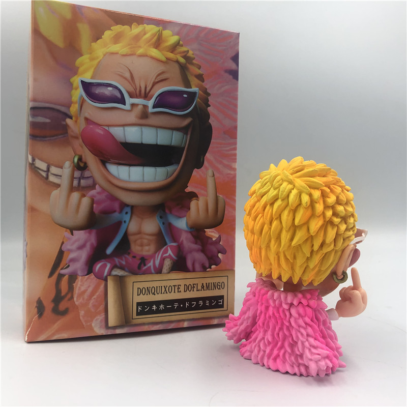 Zoro Luffy Sanji Nami Robin Brook Chopper Ace Usopp Sitting Action Figures for Kids