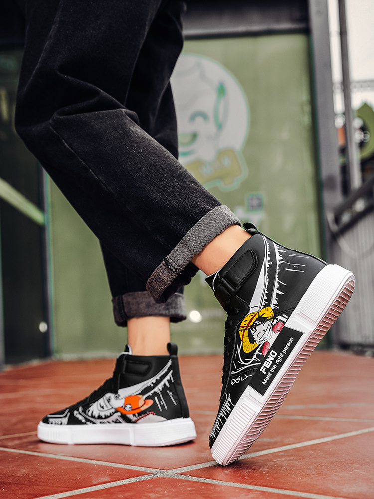 One Piece Luffy Zoro Sneakers Casual Shoes Anime Men Women