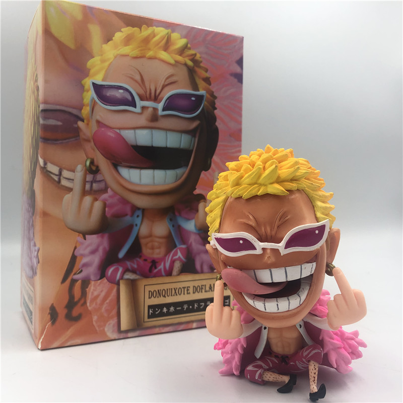 Zoro Luffy Sanji Nami Robin Brook Chopper Ace Usopp Sitting Action Figures for Kids