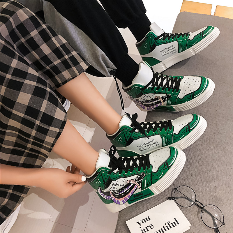 One Piece Luffy Zoro Sneakers Casual Shoes Anime Men Women