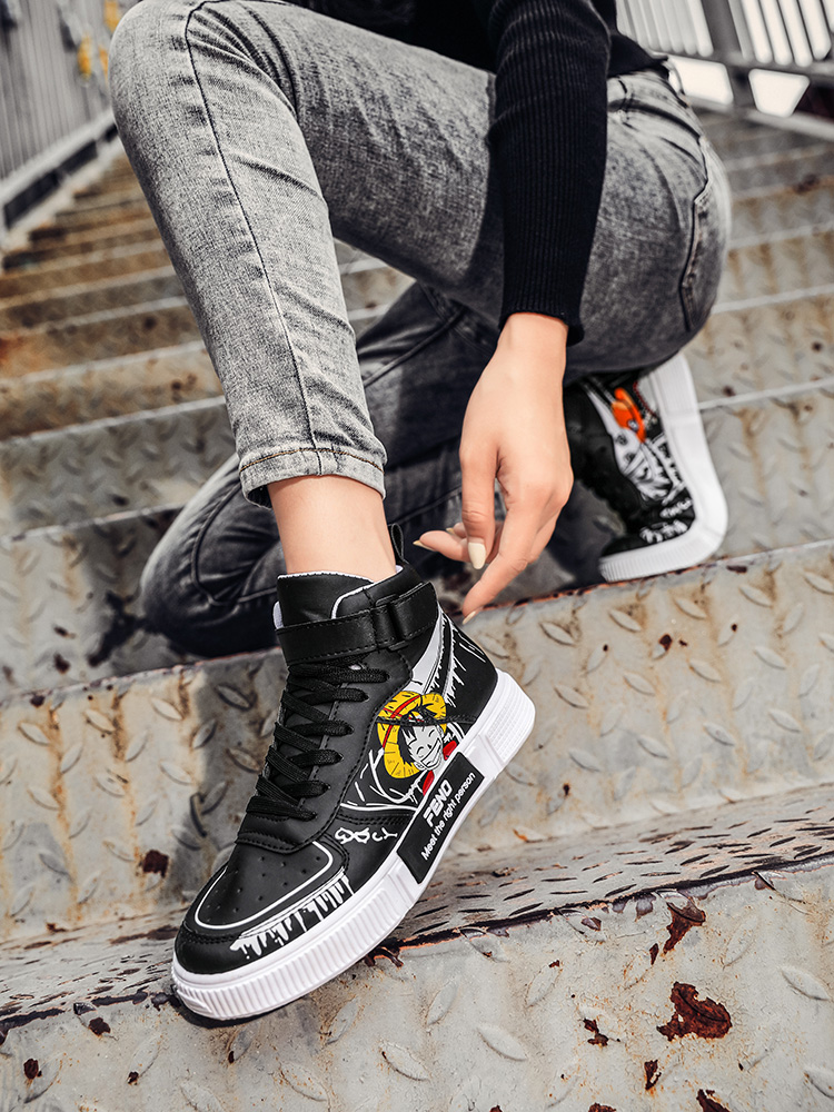 One Piece Luffy Zoro Sneakers Casual Shoes Anime Men Women