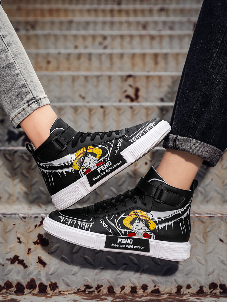 One Piece Luffy Zoro Sneakers Casual Shoes Anime Men Women