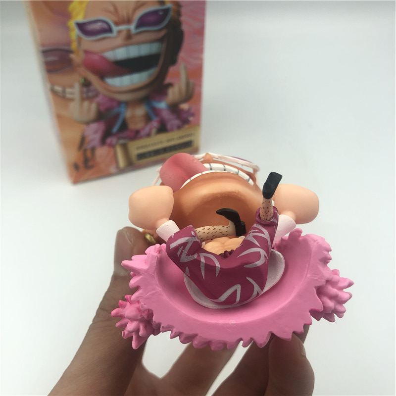 Zoro Luffy Sanji Nami Robin Brook Chopper Ace Usopp Sitting Action Figures for Kids