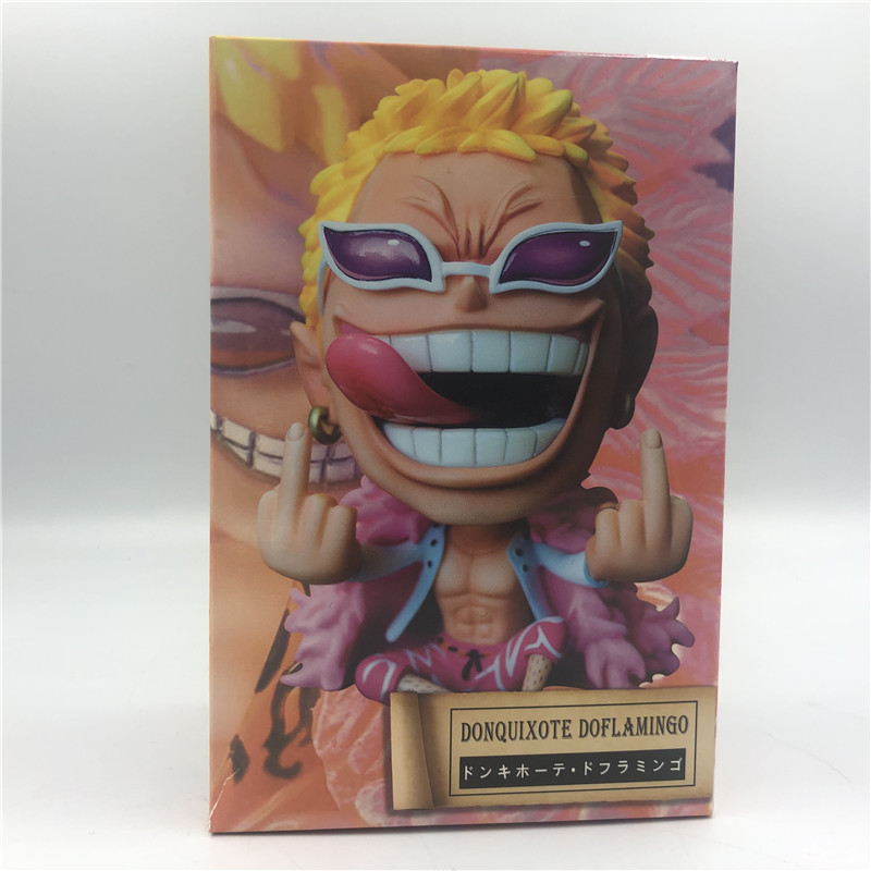 Zoro Luffy Sanji Nami Robin Brook Chopper Ace Usopp Sitting Action Figures for Kids