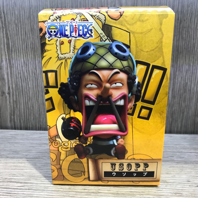 Zoro Luffy Sanji Nami Robin Brook Chopper Ace Usopp Sitting Action Figures for Kids