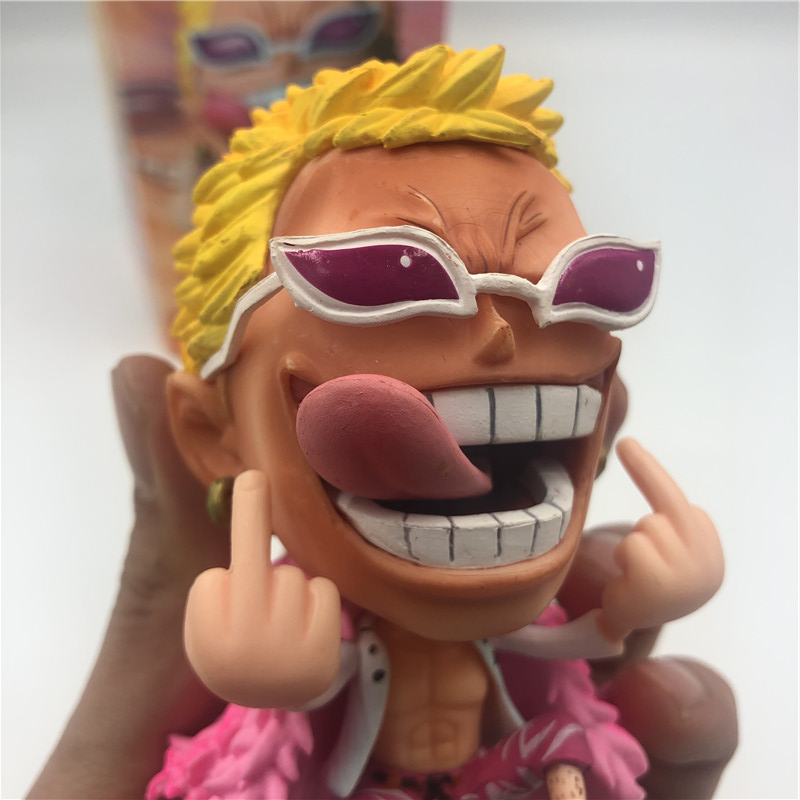 Zoro Luffy Sanji Nami Robin Brook Chopper Ace Usopp Sitting Action Figures for Kids
