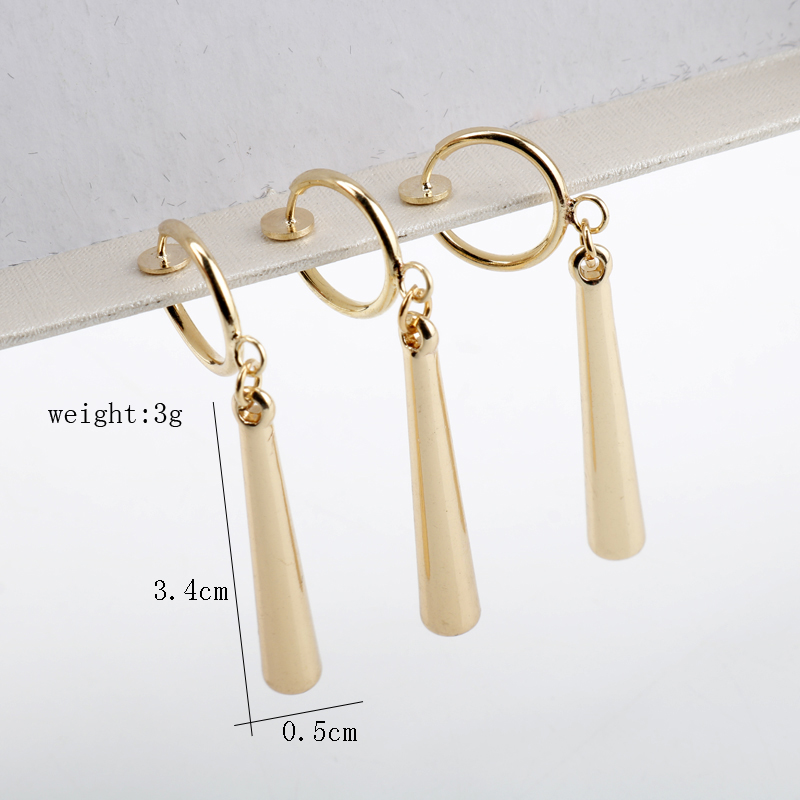 Sauron Roronoa Zoro Boa Hancock Drop Earrings Set 3pcs