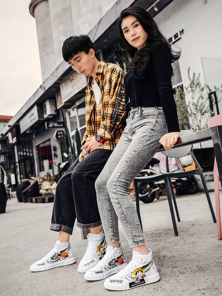 One Piece Luffy Zoro Sneakers Casual Shoes Anime Men Women