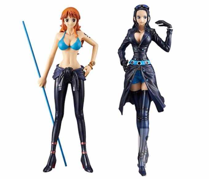 Nami & Nico Robin Strong World's figure Gold Vol.2