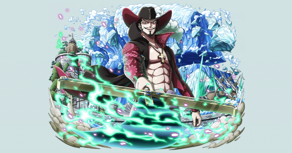 Dracule Mihawk from the anime one piece