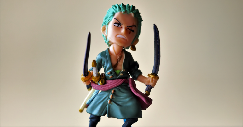 A One Piece Collectible Zoro action figure