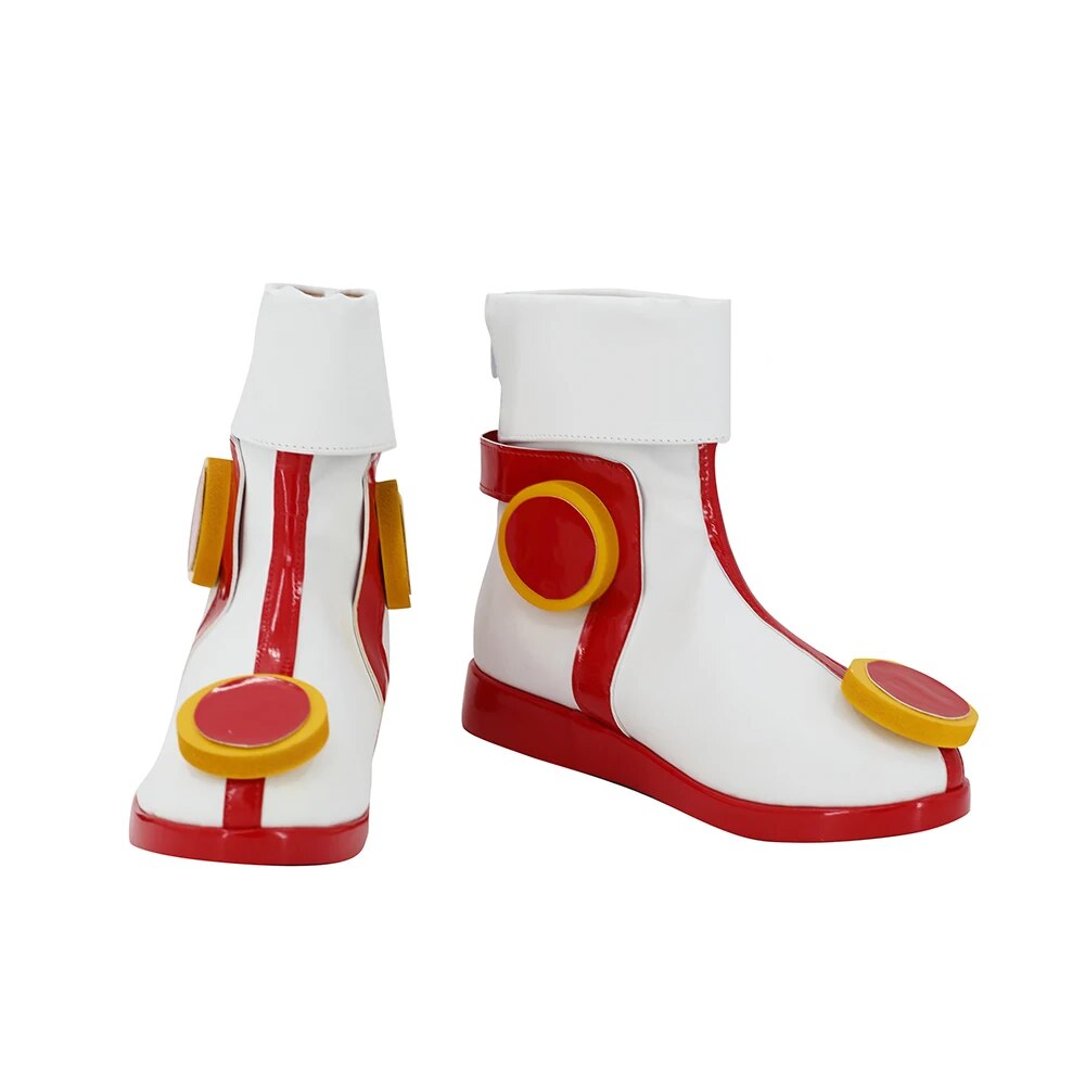 ONE PIECE FILM RED Uta Cosplay Shoes Customized Leather Boots Any Size for Adults and Kids