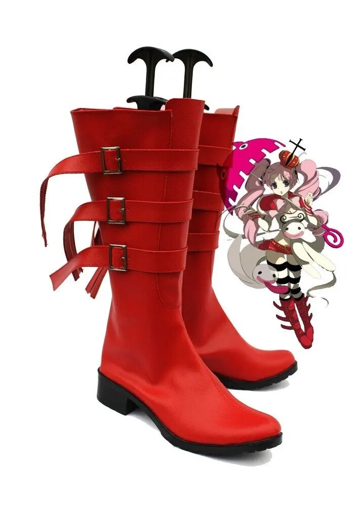 One Piece Anime Perona Cosplay Shoes Boots Custom Made 2