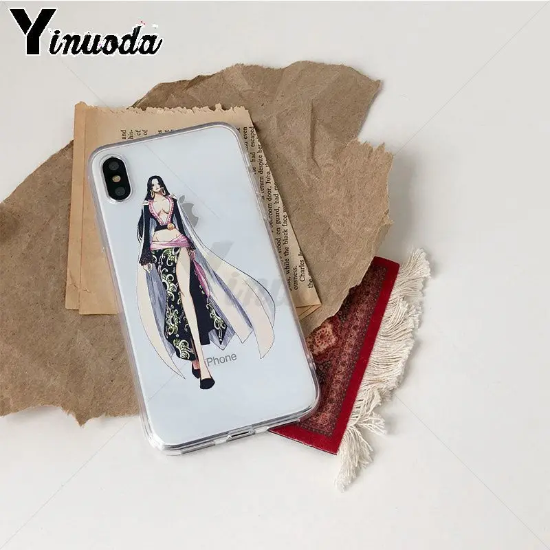 Boa Hancock Cover for iPhone 6S 6plus 7 7plus 8 8Plus X Xs Xr XsMax 5 5s 5c SE