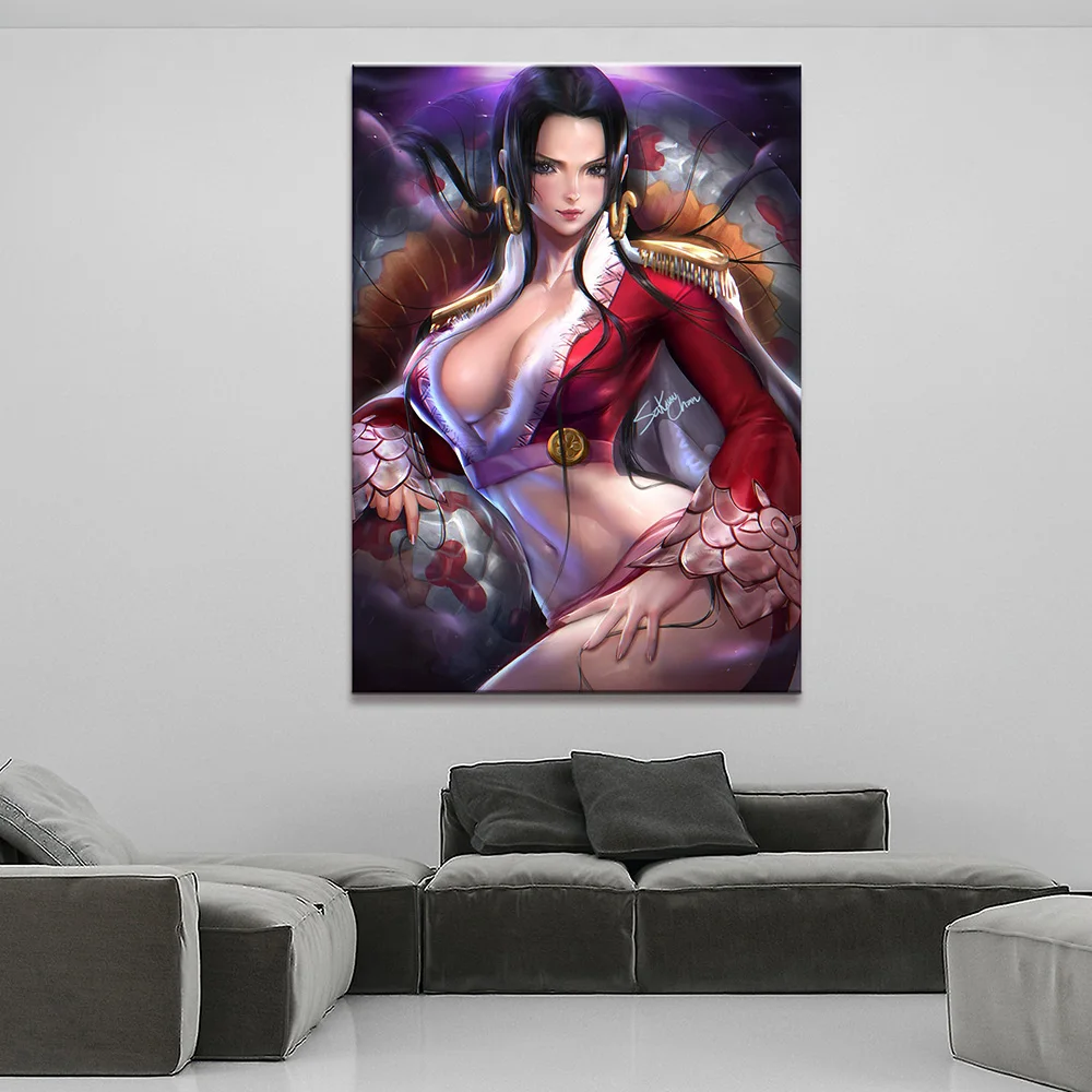 Boa Hancock Sexy Home Decor Painting