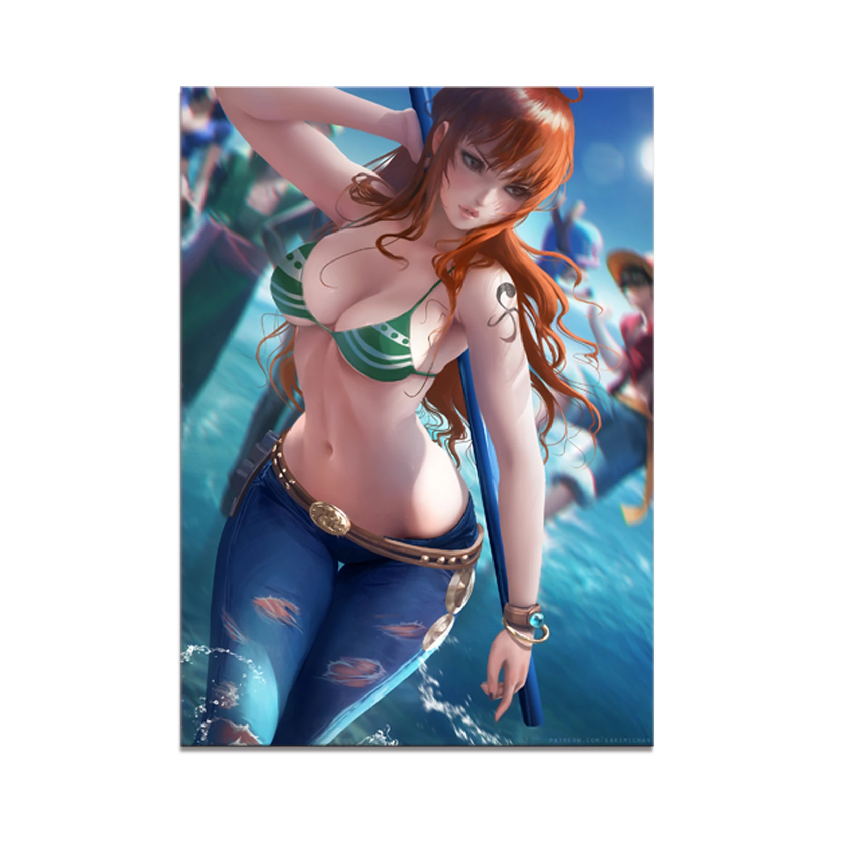 Boa Hancock Nami Sexy Art Silk Poster Print