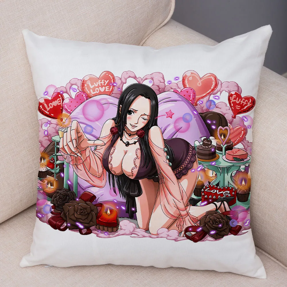 Sexy Boa Hancock Pillow Case Cushion Cover