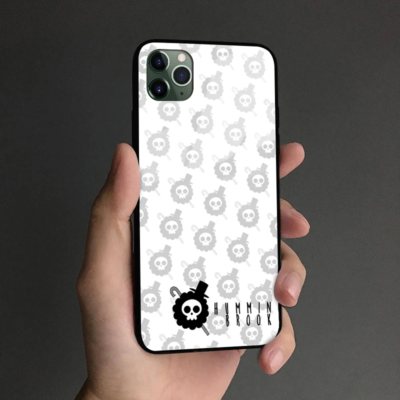 Soul King Brook Glass Case iPhone 6 6s 7 8 Plus X XR XS 11 12 mini Pro max