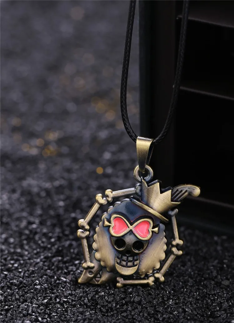 Harajuku Brook Pirates Skull Bronze Pendant