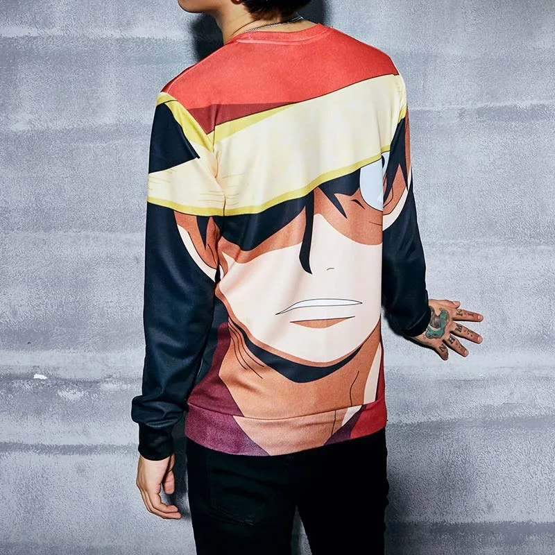 Monkey D Luffy Long sleeve Sweatshirt Pullover