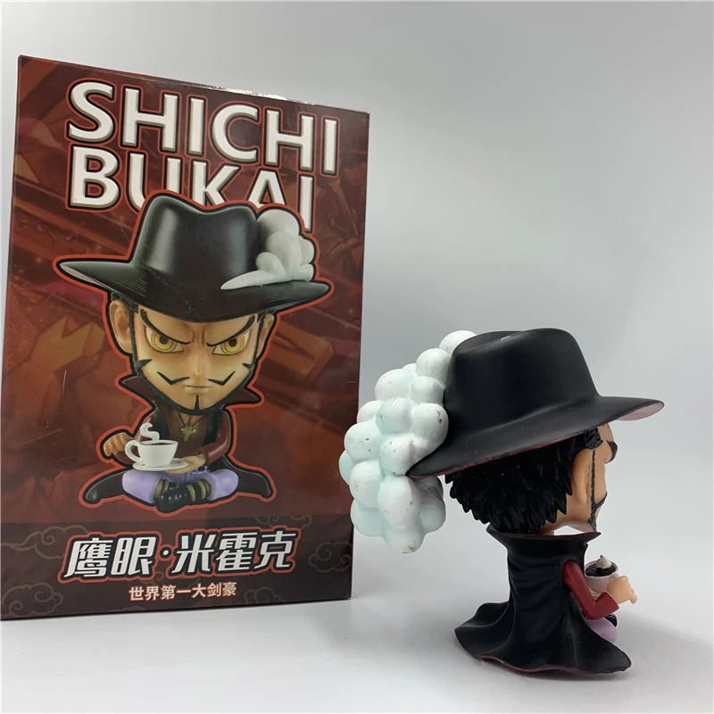 Dracule Mihawk Drinking Tea Action Figure 11cm