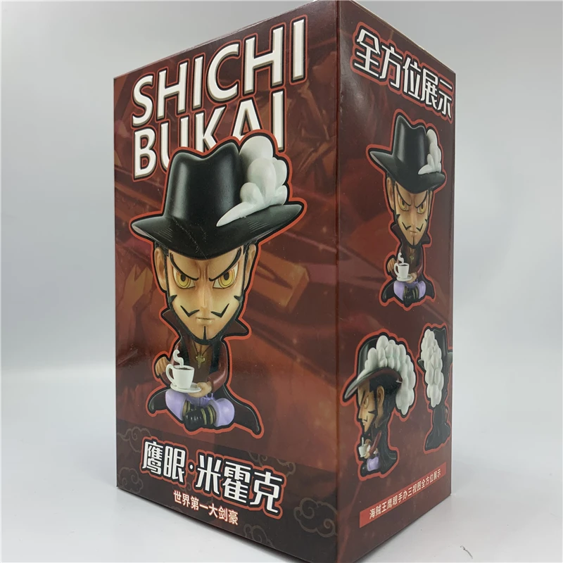 Dracule Mihawk Drinking Tea Action Figure 11cm