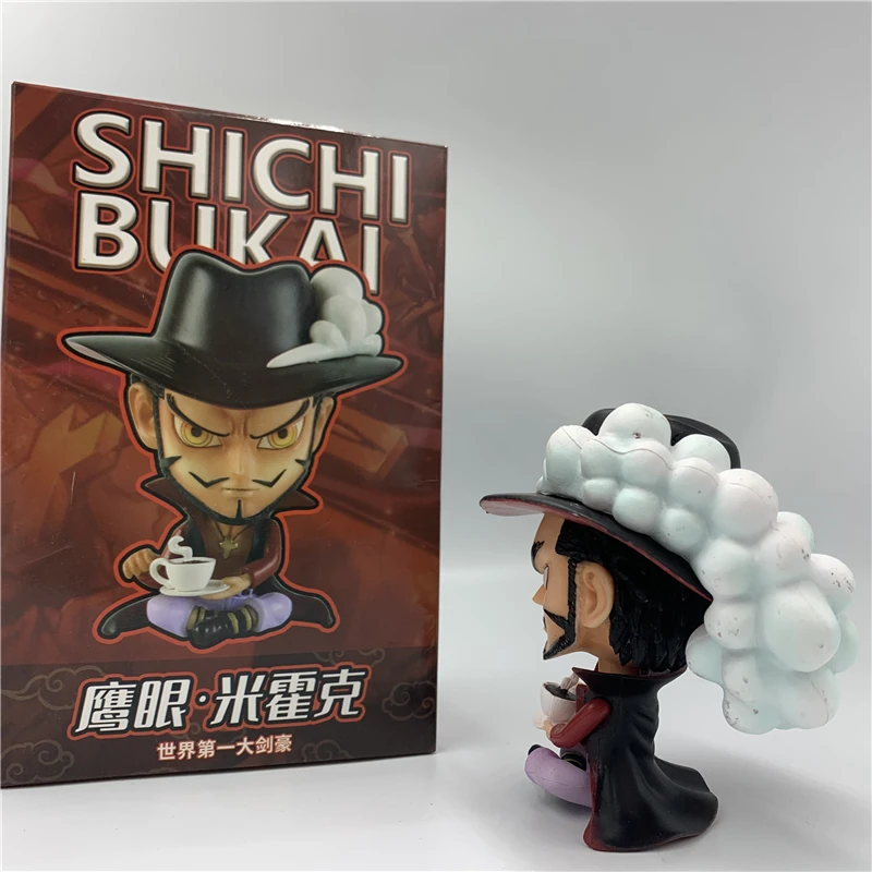 Dracule Mihawk Drinking Tea Action Figure 11cm