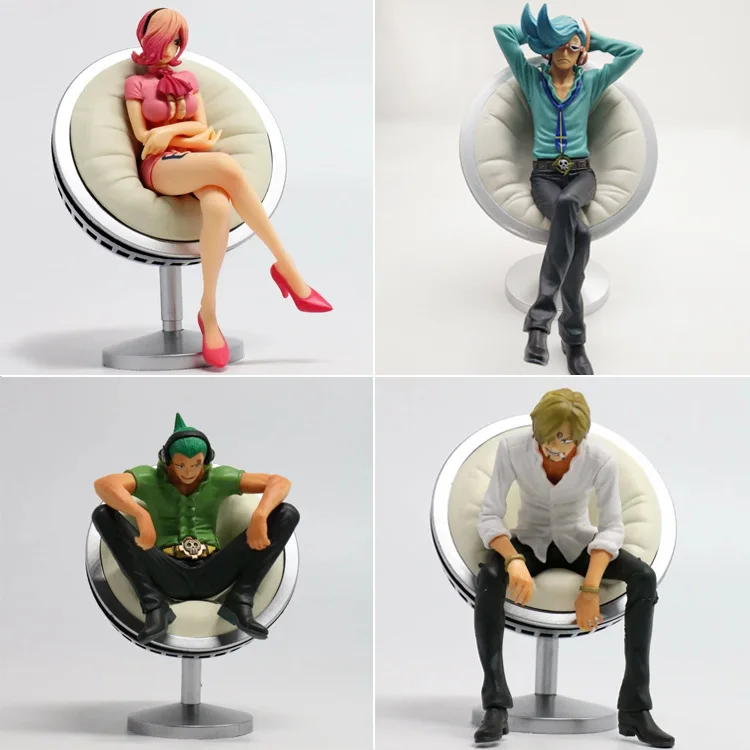 One Piece Vinsmoke Family Reiju Sanji Yonji Niji Ichiji PVC Action Figur