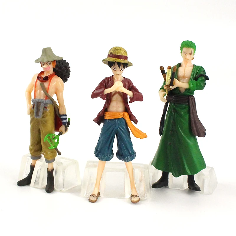 10pcs/set One Piece Action Figure Set