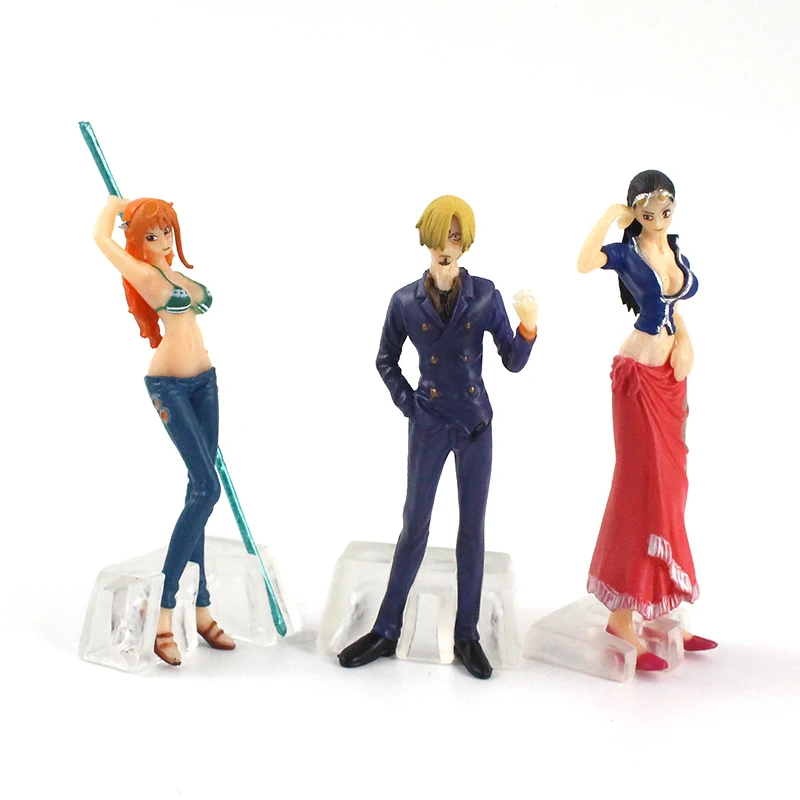 10pcs/set One Piece Action Figure Set