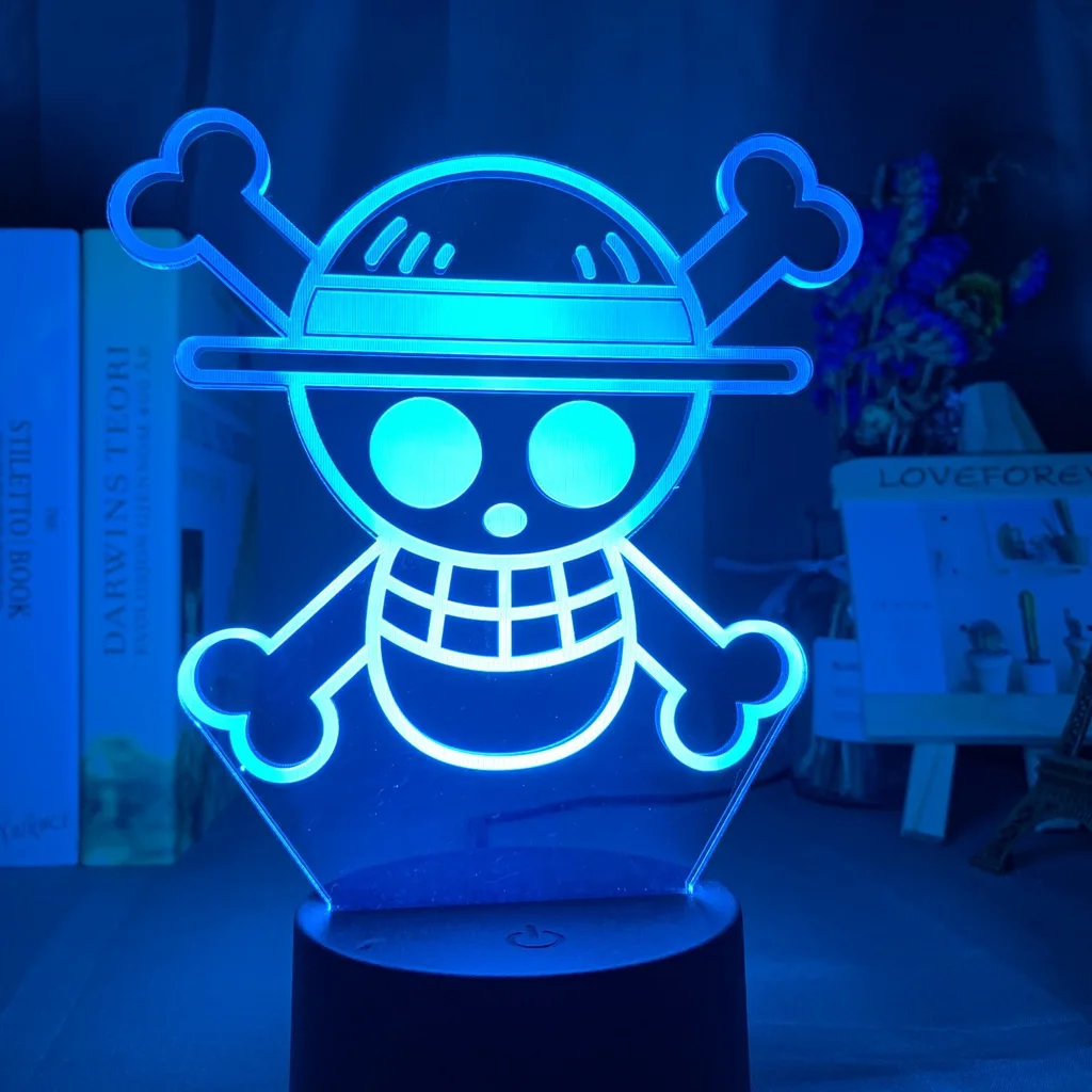 One Piece Night Light Led Touch Sensor