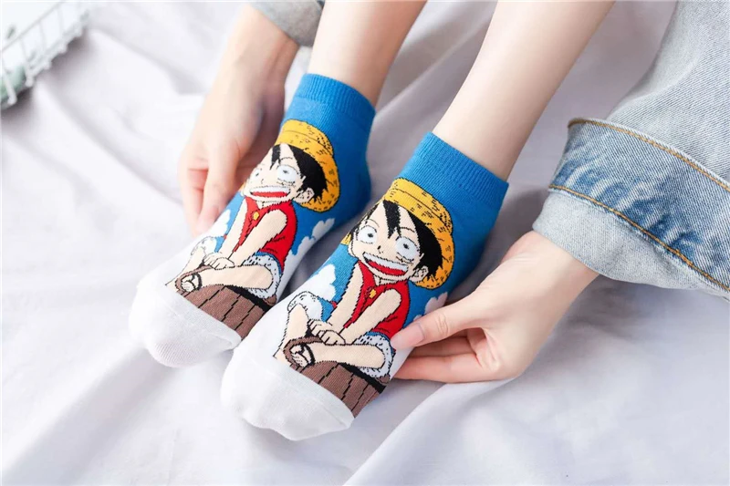 Monkey D. Luffy Roronoa Zoro Cotton Socks