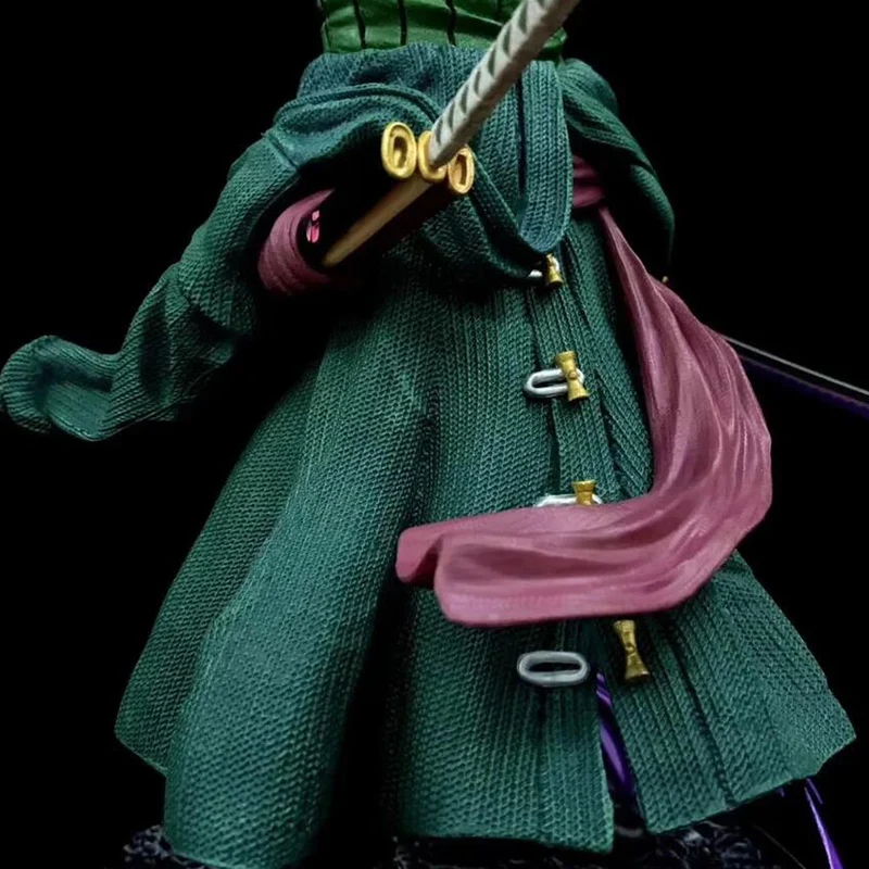 Big One Piece Roronoa Zoro Statue Action Figure 37cm