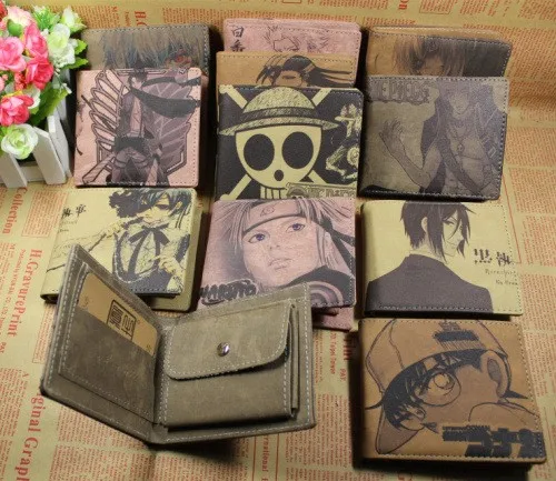 Vintage One Piece Anime Wallet