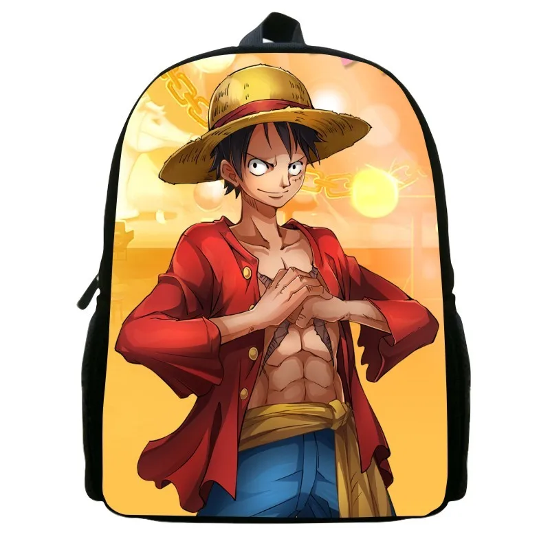 One Piece Luffy Backpack Bag for kids 12Inch