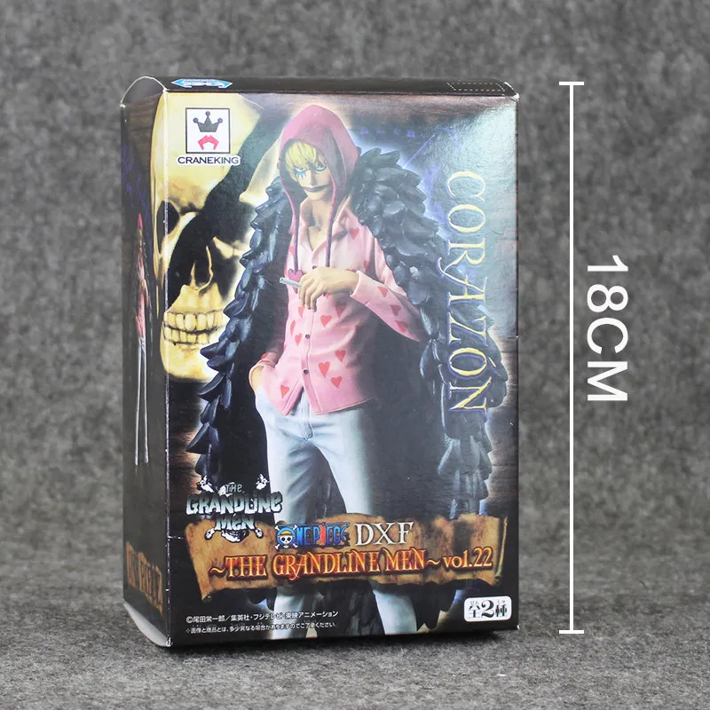 One Piece Corazon Great All For My Heart Action Figure 17cm