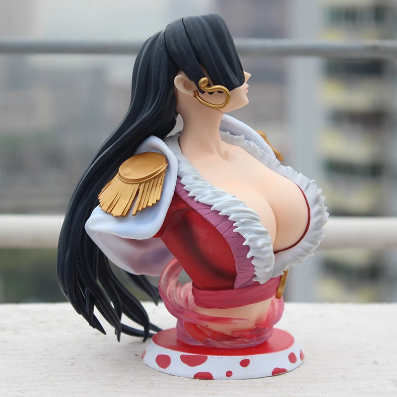 One Piece Boa Hancock Head Bust Portrait Figure 17cm