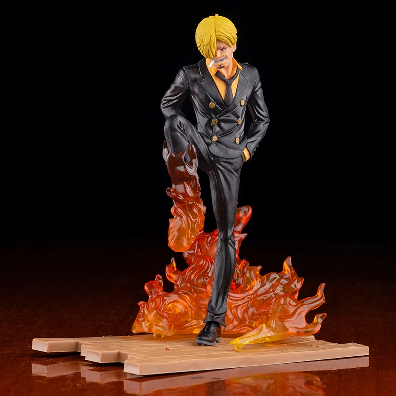 One Piece 18Cm Roronoa Zoro Vinsmoke Sanji Model Toys