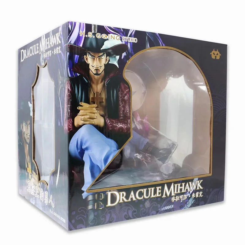 One Piece Sir Crocodile Boa Hancock Dracule Mihawk fction figure 20cm