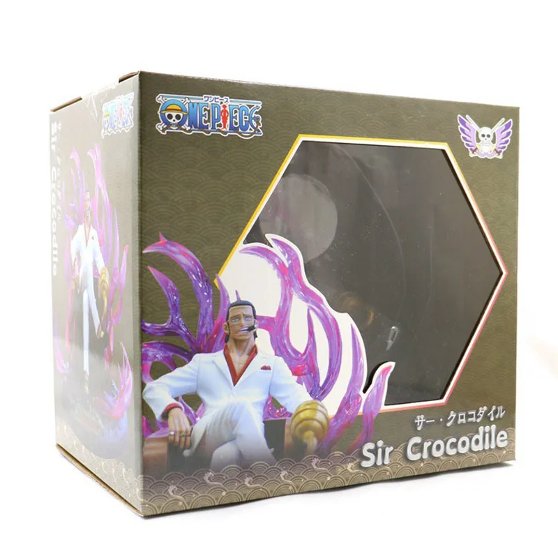 One Piece Sir Crocodile Boa Hancock Dracule Mihawk fction figure 20cm