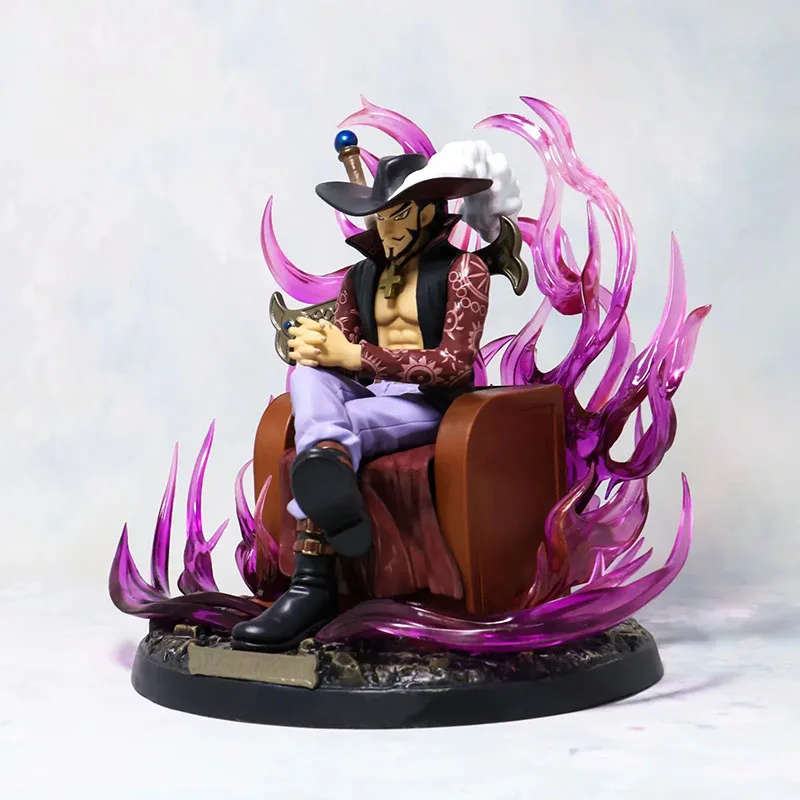 One Piece Sir Crocodile Boa Hancock Dracule Mihawk fction figure 20cm