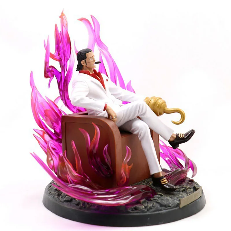 One Piece Sir Crocodile Boa Hancock Dracule Mihawk fction figure 20cm