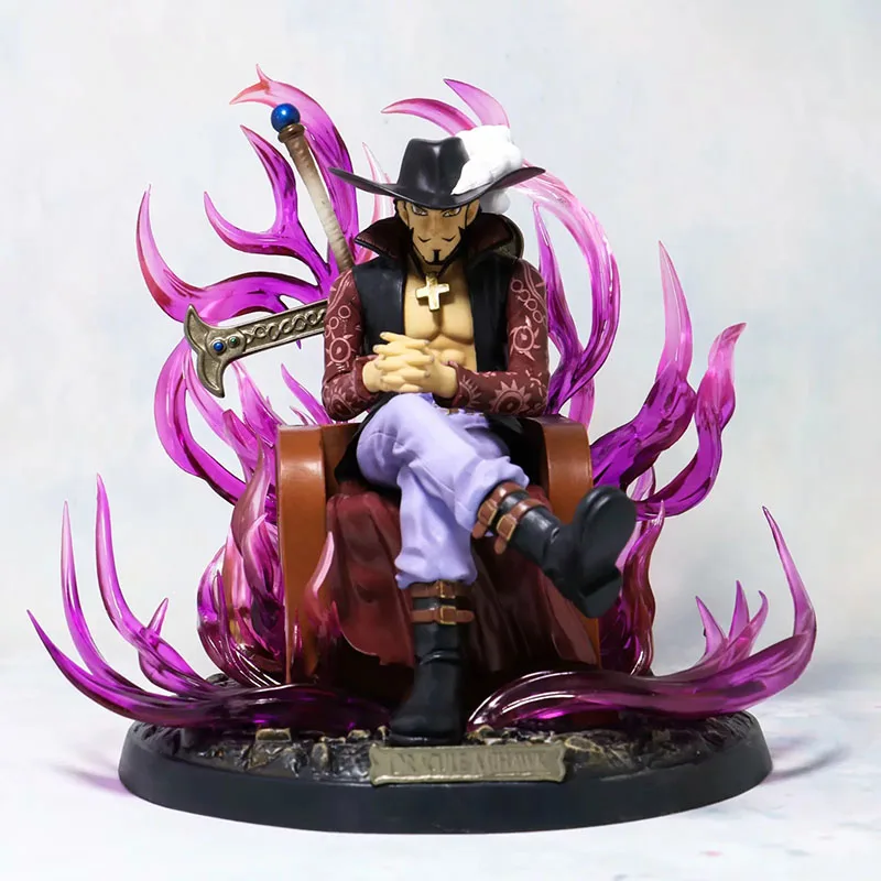 One Piece Sir Crocodile Boa Hancock Dracule Mihawk fction figure 20cm