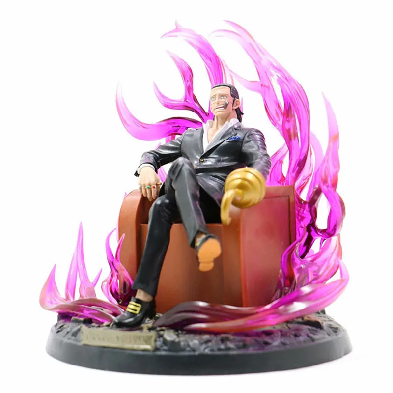 One Piece Sir Crocodile Boa Hancock Dracule Mihawk fction figure 20cm