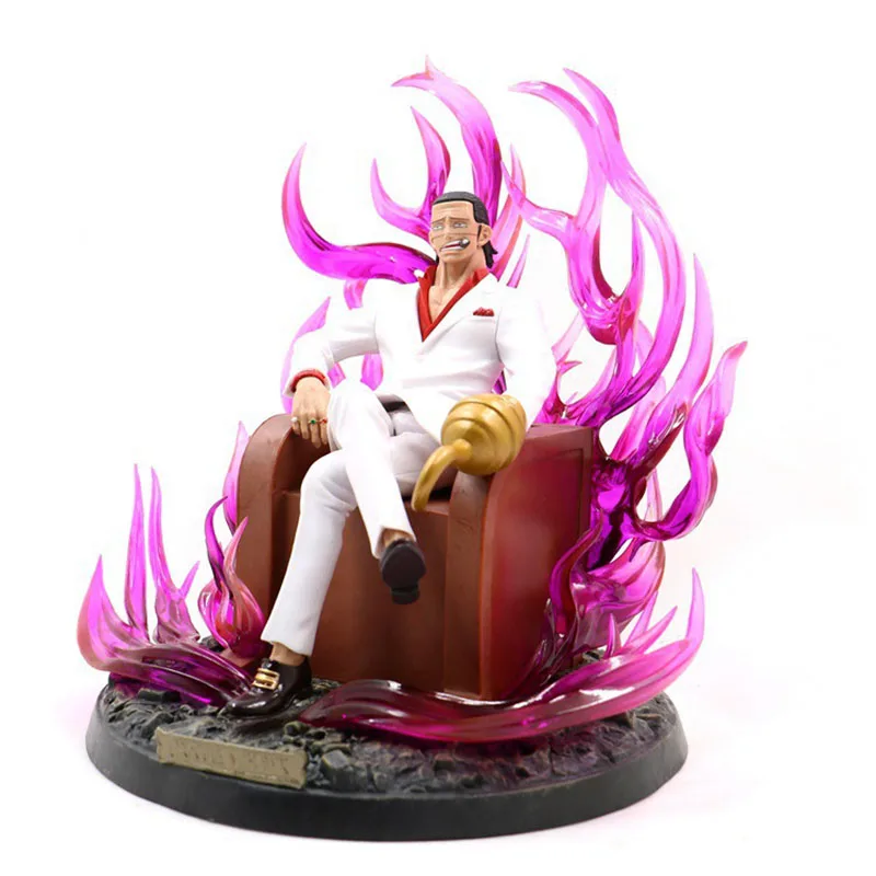 One Piece Sir Crocodile Boa Hancock Dracule Mihawk fction figure 20cm