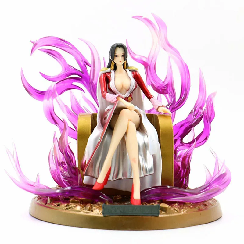 One Piece Sir Crocodile Boa Hancock Dracule Mihawk fction figure 20cm