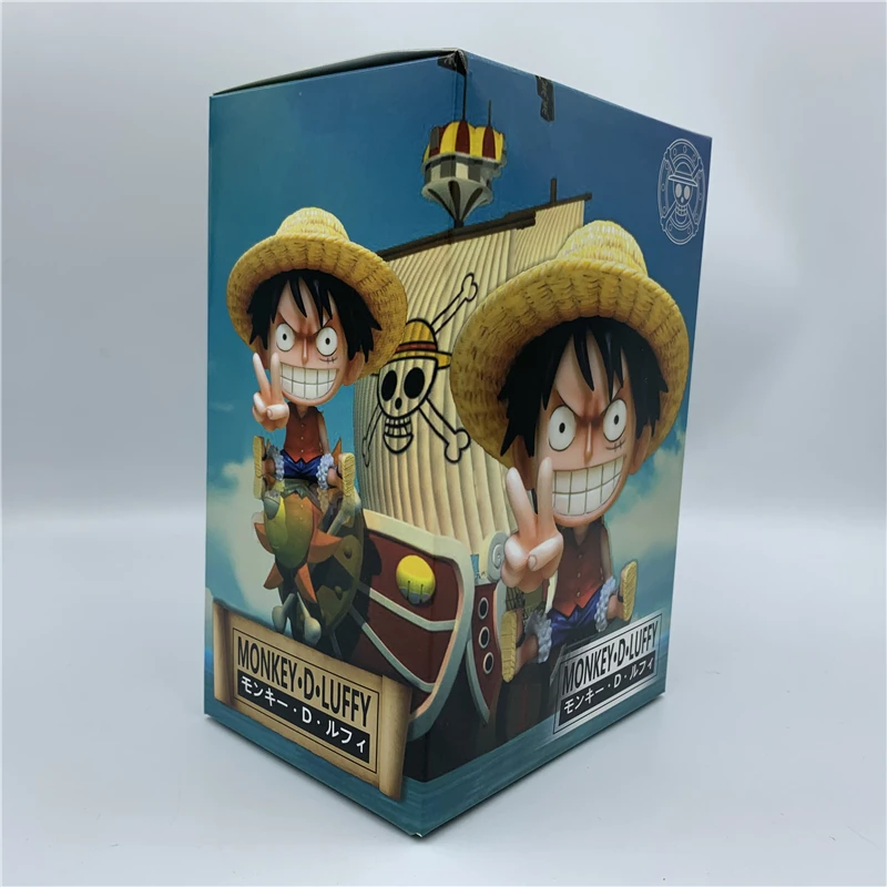 One Pieces Luffy Ace sitting PVC Action Figures 10cm