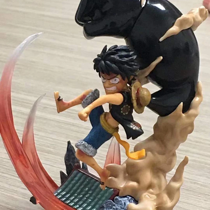 One Piece Monkey D. Luffy Vinsmoke Sanji Anime Action Figure