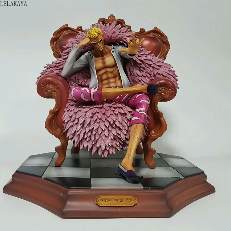 One Piece Donquixote Doflamingo with sofa Action Figure